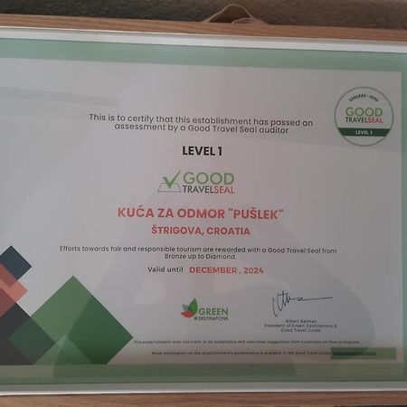 Kuca Za Odmor Puslek Villa Gáborvölgy Kültér fotó